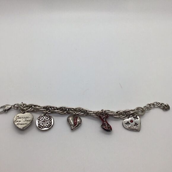 Brighton Red Heart bracelet - Picture 1 of 7
